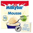 Milkybar White Chocolate Mousse 4x55g