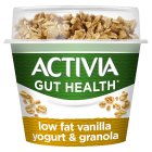 Activia Vanilla & granola Breakfast Pot with Spoon Low Fat Yogurt 165g