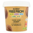Sainsbury's Deliciously Free From Chocolate Iced Dessert 500ml