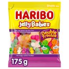 Haribo Jelly Babies Double Trouble Sweets Bag 175g