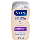 Sanex Expert Skin Health Therapy Shower Gel Body Wash 450ml