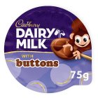 Cadbury Dairy Milk Buttons Chocolate Dessert 75g