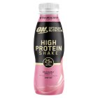 Optimum Nutrition High Protein Shake Strawberry Flavour 330ml
