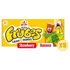 Frubes Kids Strawberry, Red Berry & Peach Yoghurt Tubes 9x37g