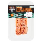 The Real Seafood Co. Sweet Chilli Hot Smoked Salmon Fillets x2 160g