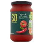 Sainsbury's Tomato & Chilli Sauce, SO Organic 350g