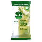 Dettol Antibacterial Refreshing Green Apple Multipurpose Large Cleaning Wipes x105