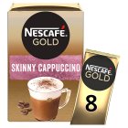 Nescafé Gold Skinny Cappuccino Instant Coffee Sachets x8