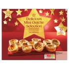 Sainsbury's Mini Quiche Selection x12 288g