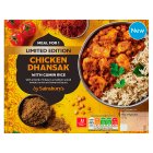 Sainsbury's Chicken Dhansak with Cumin Rice Meal for 1, Limited Edition 400g