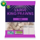 Sainsbury's Frozen Large Raw Peeled King Prawns ASC 180g