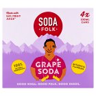 Soda Folk Grape Soda 4x330ml