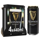 Guinness Draught Stout Beer Cans 4x440ml