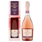 Sainsbury's Prosecco Rosé with Salted Caramel Chocolate Truffles Gift Set, Taste the Difference 75cl