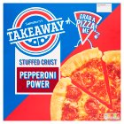 Sainsbury's Stuffed Crust Pepperoni Delight Pizza 613g