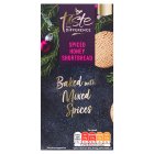 Sainsbury's Spiced Honey Shortbread, Taste the Difference 200g