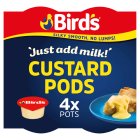 Bird's Quick & Easy Custard Pods 4x22g
