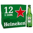 Heineken Premium Lager Beer Bottles 12x330ml