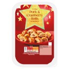 Sainsbury's Pork & Cranberry Rolls x14 210g