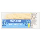 Sainsbury's White Bake At Home Baguettes x2