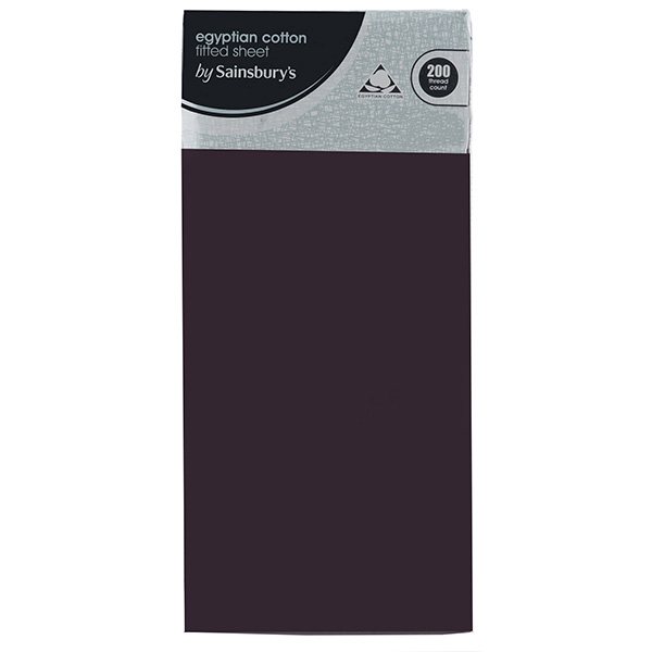 Cotton Rich Fitted Sheet Berry 