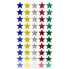 Sainsburys Home Self Adhesive Foil Stars Assorted Colours 500pk
