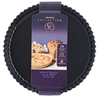 Sainsburys Home 25cm Deep Round Black Flan Tin