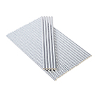 Sainsbury's Home Pack of 25 Silver Straws