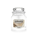 Yankee Candle Small Jar White Linen & Lace Candle
