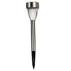 Solar Sainsbury's Home Fluted Rounded Stainless Steel Solar Marker