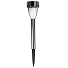 Solar Sainsbury's Home Fluted Rounded Gun Metal Solar Marker