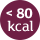 Under 80 calories 1