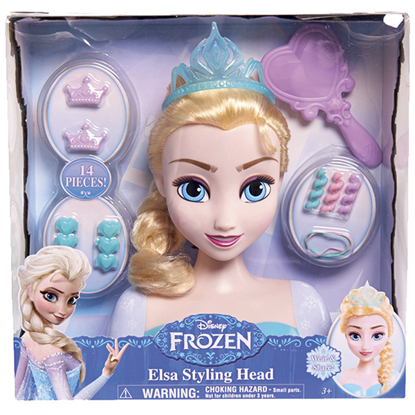 disney frozen styling head elsa